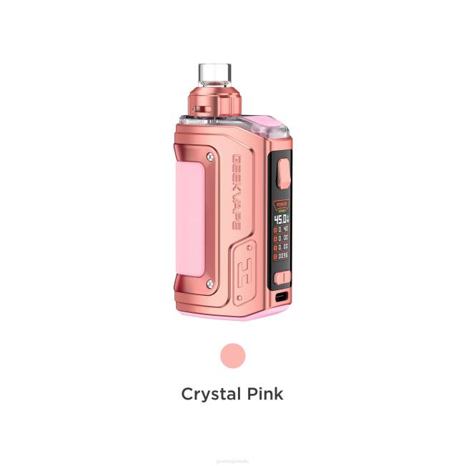 GeekVape h45 (aegis hero 2) kit pod mod edizione in cristallo rosa cristallo J6F4140 Geek Bar Puff