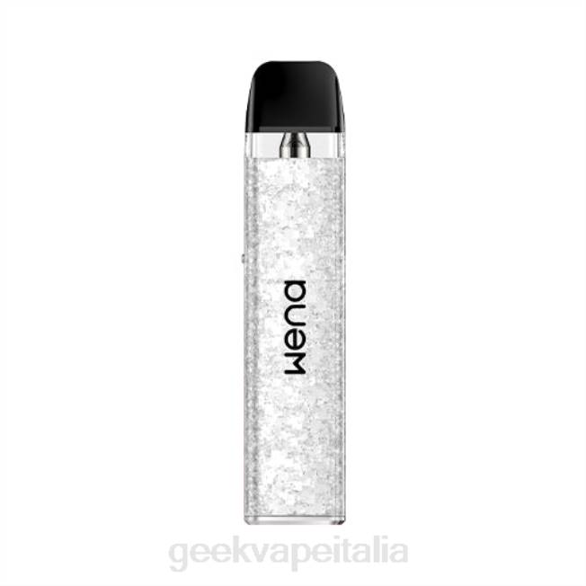 GeekVape Wenax Q Mini Kit 1000mAh 2ml gemma d'argento J6F482 Geek Vape Italia